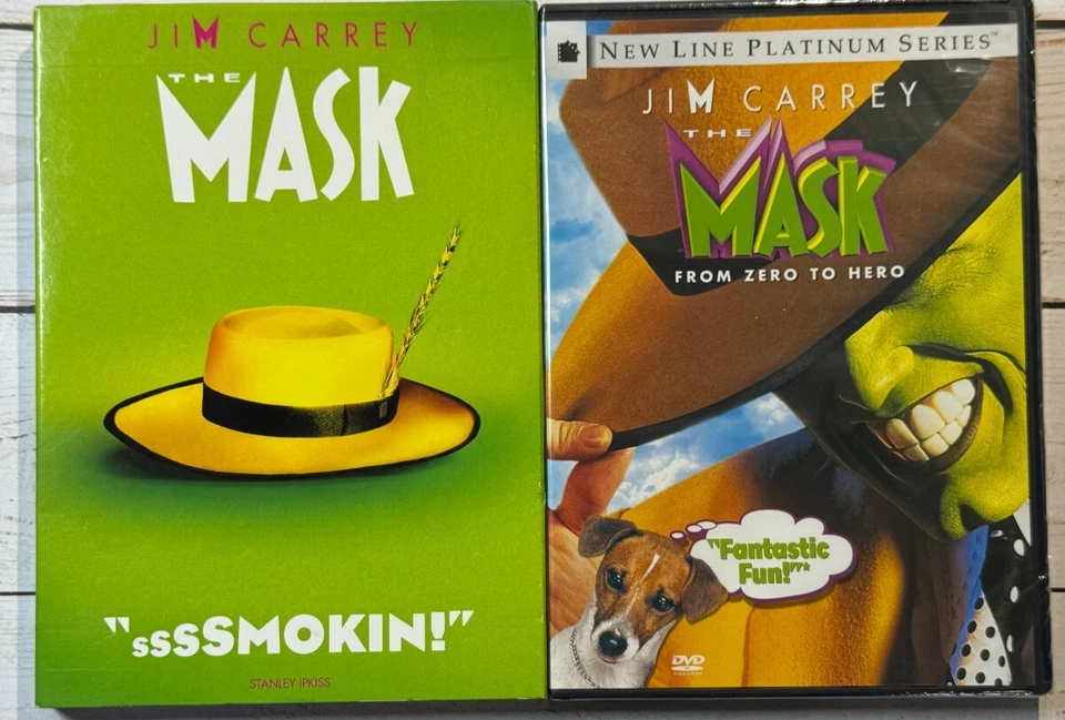 The Mask (DVD New Line Platinum Series) NEW Sealed With Slipcover Jim Carrey - Image 1 of 2