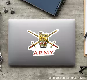 British Army Logo Waterproof Vinyl Stickers - Picture 1 of 8