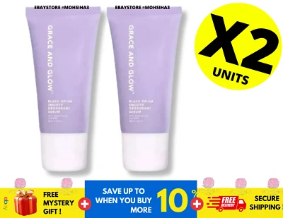 Suero desodorante Grace and Glow brillante y suave enrollable para iluminar 2 piezas Foto 1 de 4