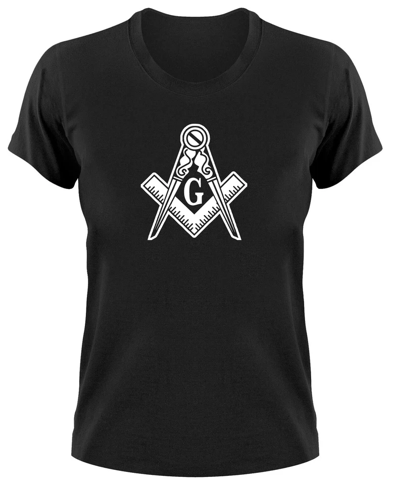 T-Shirt Donna Logo Massonico Loggia Illuminati Illuminatus Gran Maestro - Bild 1 von 1