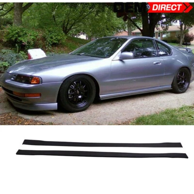 For 92-96 Honda Prelude Side Skirts Extensions Splitters - PP Foto 1 de 4