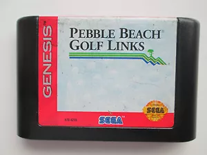 Enlaces de golf Pebble Beach (Sega Genesis, 1994) solo juego probado (NTSC-EE. UU.-CA) - Imagen 1 de 3