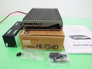 TOKYO HY-POWER HL-724D Linear Amplifier 144/430 MHz Tested Working - Zdjęcie 1 z 8