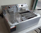 Commercial Electric Double Deep Fat Fryer 10L Single Tank