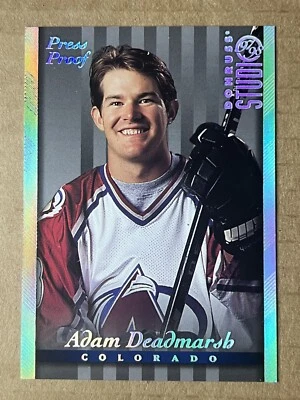 1997-98 Donruss Studio Silver Press Proof 1/1000 Adam Deadmarsh #70 - Image 1 of 2