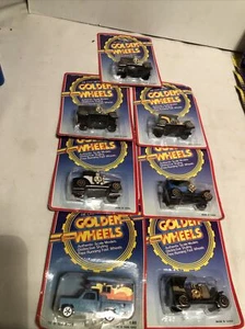 7 LOT OF VINTAGE GOLDEN WHEELS DIECAST  9008 1/60 SCALE - Picture 1 of 8