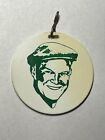 Vintage Rare Golf's Tribute To Ike Golf Bag Tag - A Beauty!