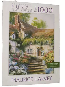 1000-teiliges Puzzle Maurice Harvey Fütterungszeit im Herrenhaus Milton Bradley - Bild 1 von 3