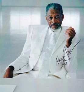 Película de autógrafo (EE. UU.) | Morgan FREEMAN | 2003 Foto "Bruce Almighty" - Imagen 1 de 1