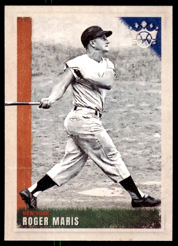 2022 Panini Diamond Kings Roger Maris Baseball Cards #9 - Image 1 of 2