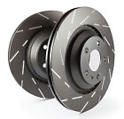 EBC Ultimax Front Solid Brake Discs for Lotus Europa 1.6 (105 BHP) (71 > 72)