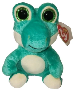 Ty Beanie Boos 2025 - ERNIE el cocodrilo / cocodrilo 6" NUEVO juguete de peluche - Imagen 1 de 9