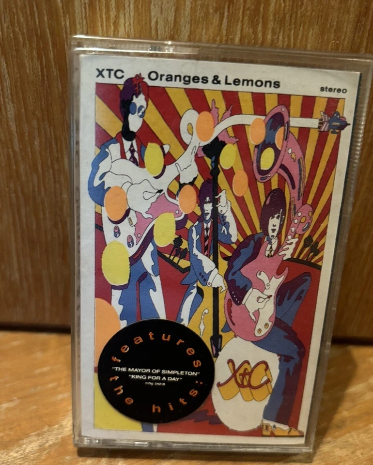 XTC - Oranges & Lemons 1989 US 1st Issue cassette Tested - Image 1 of 1