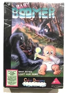 BABY BOOMER Nintendo NES Box Manuale NUOVO SIGILLATO IN FABBRICA 1° Color Dreams Gioco - Foto 1 di 7