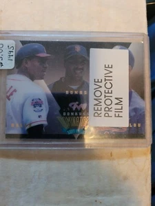 1995 DONRUSS DOMINATOR # 7 ALBERT BELLE , BARRY BONDS , M. ALOU - Picture 1 of 1