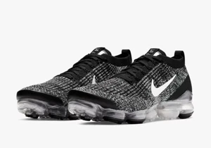 Nike Air Vapormax Flyknit 3 Oreo Black Mens Shoes Size US 9.5 Shoes NEW Rare✅ - Picture 1 of 15