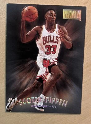 Scottie Pippen 1997-98 Skybox Premium Card #48, NM-MT - Image 1 of 2