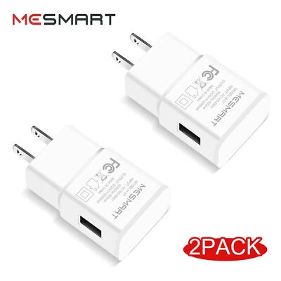 2Pcs Wall Charging USB-C Charger For Google Travel Plug Power For iPhone Samsung - Image 1 of 4