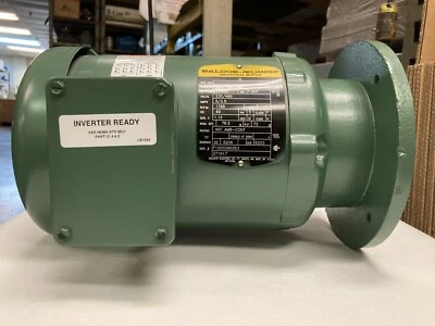 Baldor,35S756W206G1,1.5 HP Electric AC Motor 1725 RPM  230/460 Volts  D90D Frame - Image 1 of 4