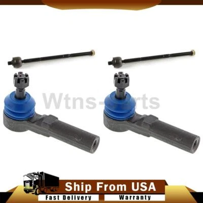 4 передних внутренних наружных торца рулевого троса для аккумулятора Dodge Caravan 1997-1999 годов выпуска - Изображение 1 из 4