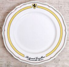 Ferrari Ristorante Richard Ginori Double Name Dinner Plate Dish White Near Mint
