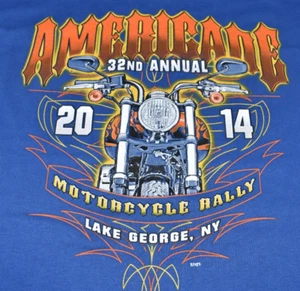 Americade 32nd Annual 2014 Lake George Mens XL Sleeveless T-Shirt - Picture 1 of 5