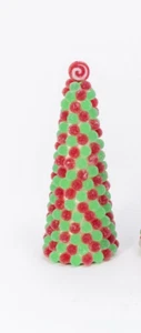 Christmas Holiday Gumdrop Tree 10" Decoration Centerpiece Table Decor Red Green - Picture 1 of 1