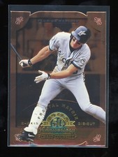 CRAIG COUNSELL X-AXIS DIE-CUT 1998 LEAF FRACTAL MATRIX MIAMI MARLINS #6