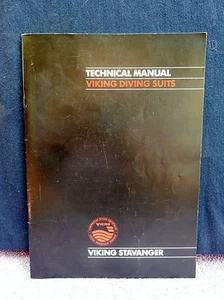 1980s Vintage Viking Diving Suits Technical Manual - Good Condition  - Picture 1 of 3