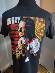 ROWDY RODDY PIPER WRESTLING SHIRT L DISTRESSED LOOK VERY NICE WWF/WWE - Picture 1 of 5