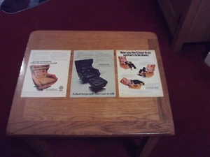 Parker Knoll The Statesman and recliner chair  original vintage advertisements - Picture 1 of 5