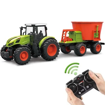 RC-Traktor Ferngesteuerter Traktor Ferngesteuert, RC Traktor mit Anhänger - Bild 1 von 4