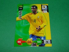 JUAN BRASIL PANINI FOOTBALL FIFA WORLD CUP 2010 CARD ADRENALYN XL