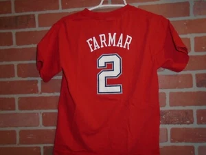 CAMISETA JERSEY NETS VINTAGE JORDAN FARMAR NIÑOS NUEVA JERSEY - Imagen 1 de 4