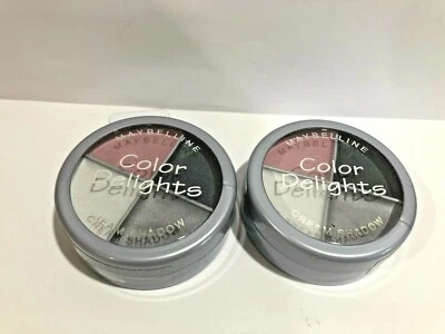 MAYBELLINE COLOR DELIGHTS CREMA SOMBRA DE OJOS MOD QUAD (LOTE DE 2) Foto 1 de 4