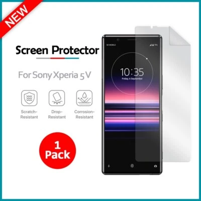 B2G1 GRATIS LCD Ultra Transparente HD Protector de Pantalla para Teléfono Android Sony Xperia 5 V Foto 1 de 4