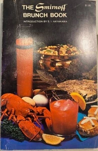 The Smirnoff Brunch Book - S. I. Hayakawa (1971, Taschenbuch Kochbuch Getränke - Bild 1 von 5