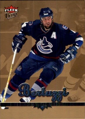 2005-06 Fleer Ultra GOLD MEDALLION #191 Todd Bertuzzi VANCOUVER CANUCKS - Image 1 of 2