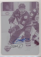 2020-21 AHL Printing Plate Magenta Achievements 1/1 Curtis McKenzie #44 Auto yc8