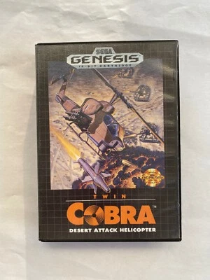 Helicóptero Twin Cobra Desert Attack - Sega Genesis - Excelente Estado Foto 1 de 3