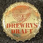DREWRYS DRAFT RARE PLASTIC LINED BEER BOTTLE CAP SOUTH BEND INDIANA BARREL CROWN