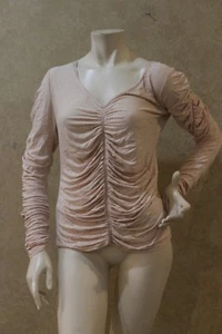 Top Max Studio London NUEVO para mujer Fruncido rosa brezo talla S nuevo con etiquetas _ R9D3 - Imagen 1 de 6
