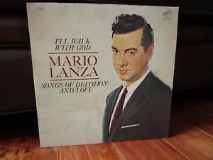 MARIO LANZA 'I'LL WALK WITH GOD' - RCA VICTOR VINYL - Bild 1 von 2