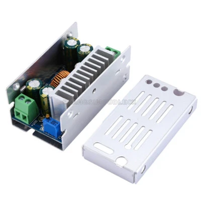 DC-DC 8V-60V TB 1-36V 200W 15A 12V Voltage Power Buck Converter Step Down Module - Image 1 of 4