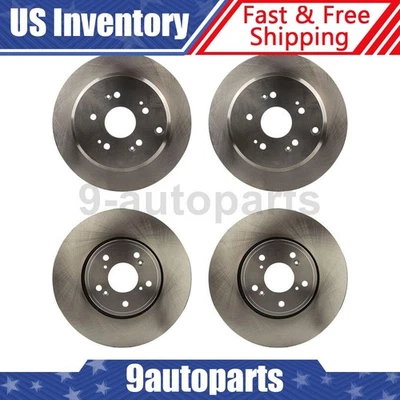 Rotores de freno de disco delanteros y traseros para 2013 2014 2015 2016 2017 2018 Acura RDX Foto 1 de 4