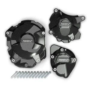 For Suzuki Bandit GSF1200S GSF1200N 96-06 Carbon Fiber Engine ​Protection Cover - Picture 1 of 8