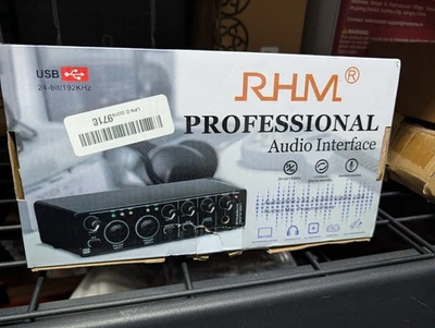 Depusheng RX2 usb audio interface computer recording sound card, home studio aud - Image 1 of 2