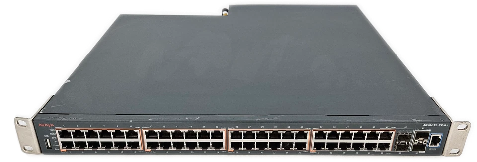 Avaya 4850GTS-PWR+ 48-Port Gigabit PoE Switch Fully Managed AL4800A88E6 - Image 1 of 4