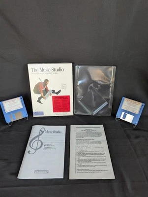 RARE! - The Music Studio 2.0 - Complete in Box - Apple IIGS - Very Good! - Image 1 of 4