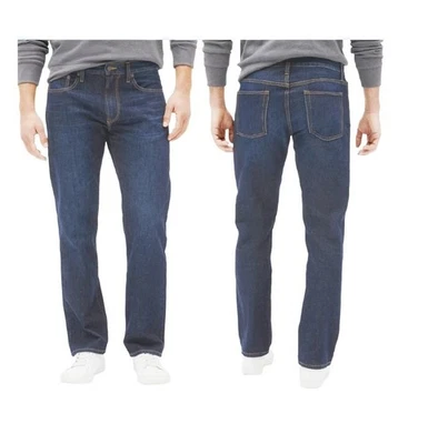 ⭐GAP Men's 29x30 Straight Leg Denim Jeans Classic Dark Wash Blue New - Image 1 of 4